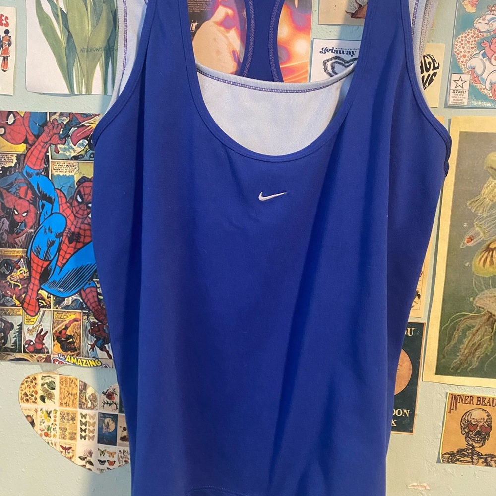 Nike Women's Royal Blue Tank Top